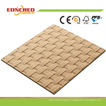 Cheap Price Embossed Hardboard / Melamine Hardboard